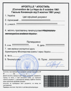 Апостиль в Іспанії, Аліканте